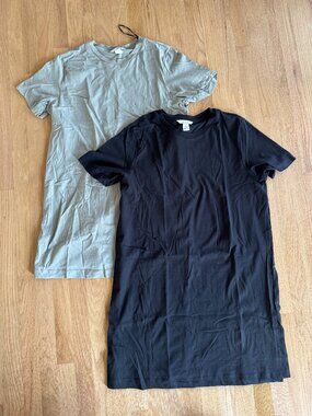 H&M Maternity & Nursing-Friendly Short Sleeve Dresses – 2-Pack | Size Large